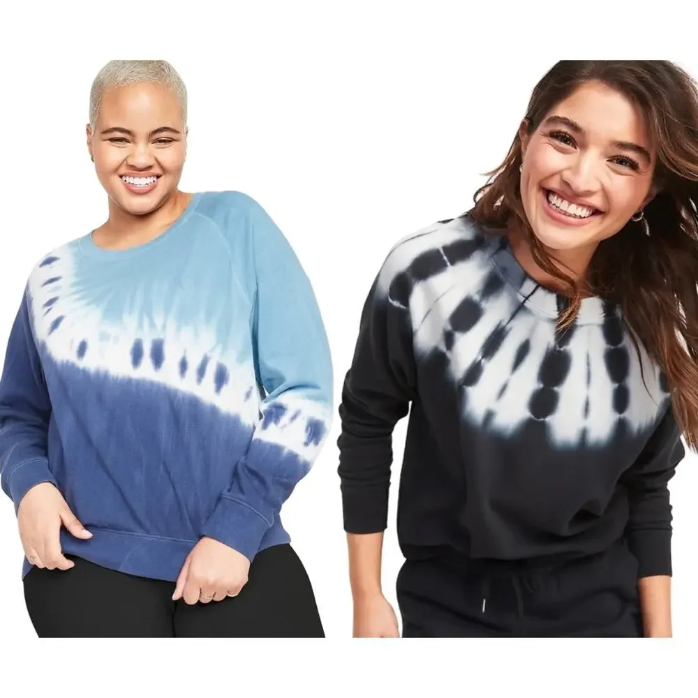 Bundle of 2 Old Navy Tie-Dye Sweatshirt and Joggers Sweat Sets Size M/L - Picture 3 of 12